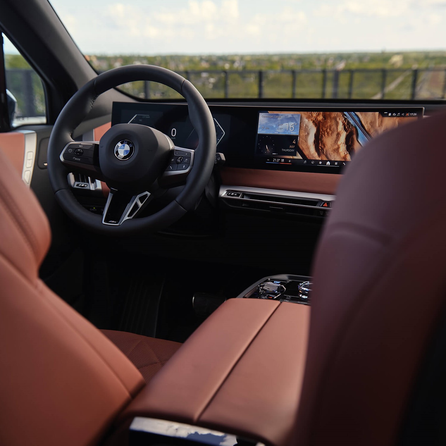 Nya iX 2025 bmw kombi elbil