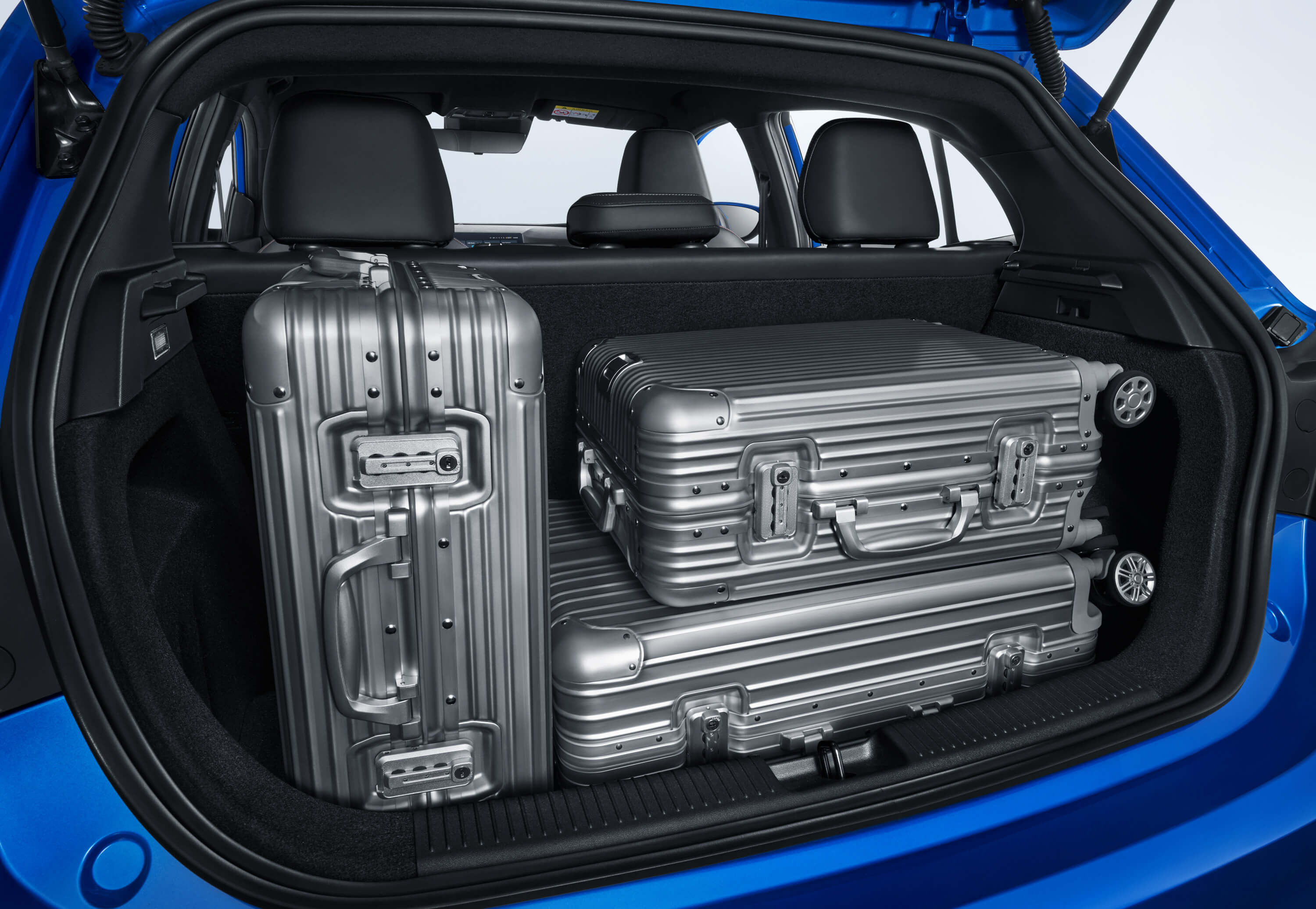 En kompakt bil med stort bagage MG3 Hybrid+