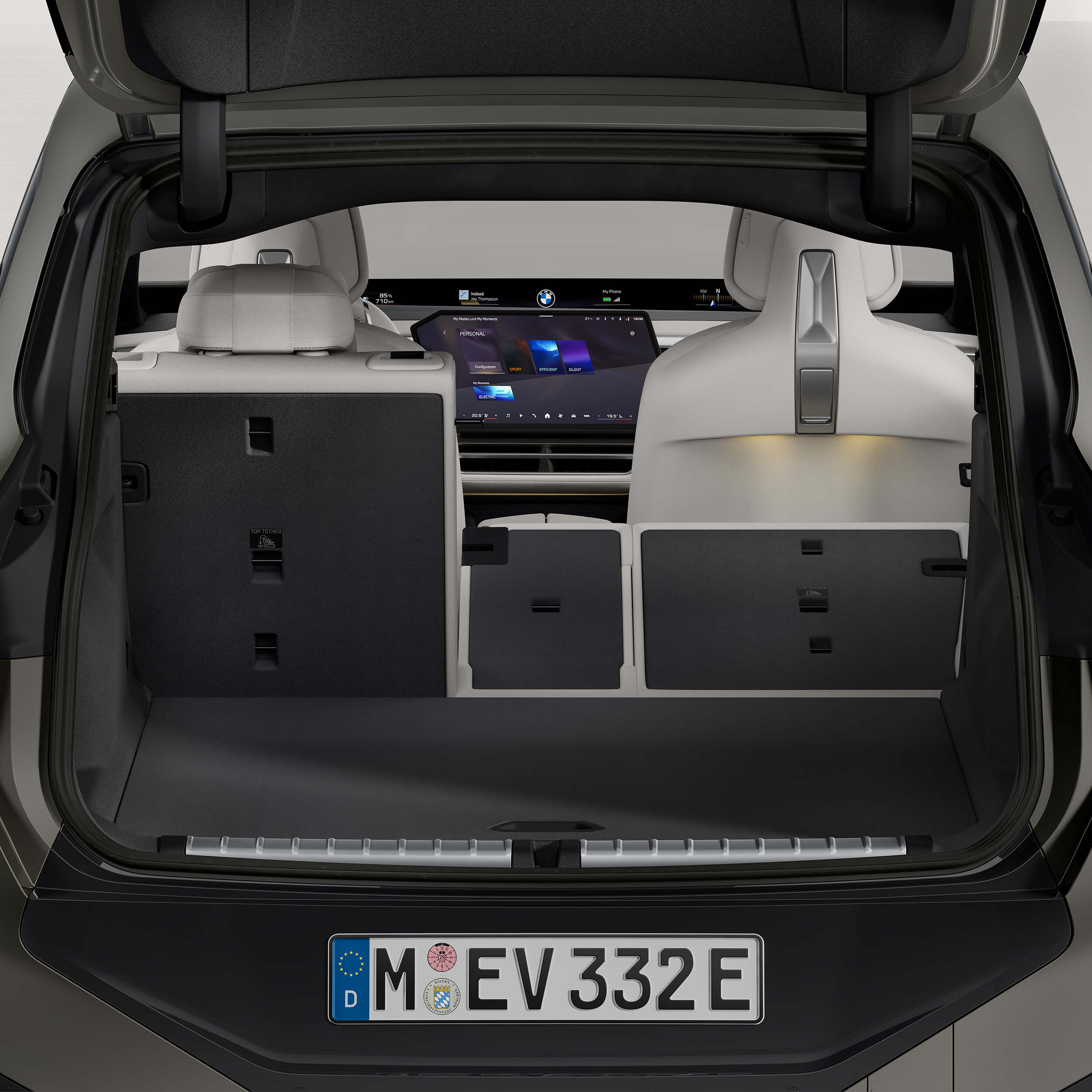 så mycket ryms i nya bmw x5 2026 neue klasse bagage