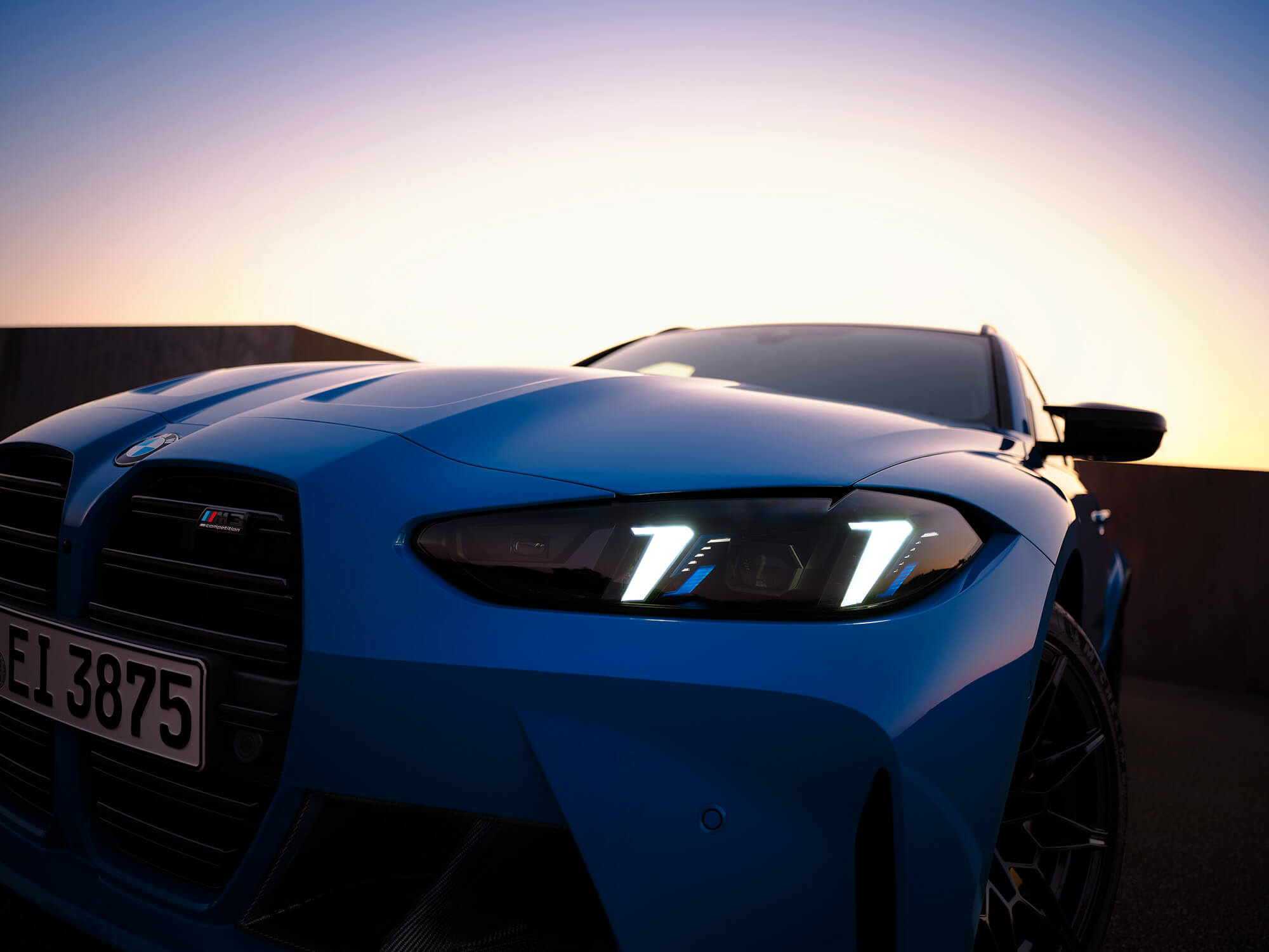 BMW M3 Touring häftig belysning BMW. Standardutrustning BMW M3 Touring